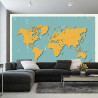 Fototapeta Retro Mapa Świata