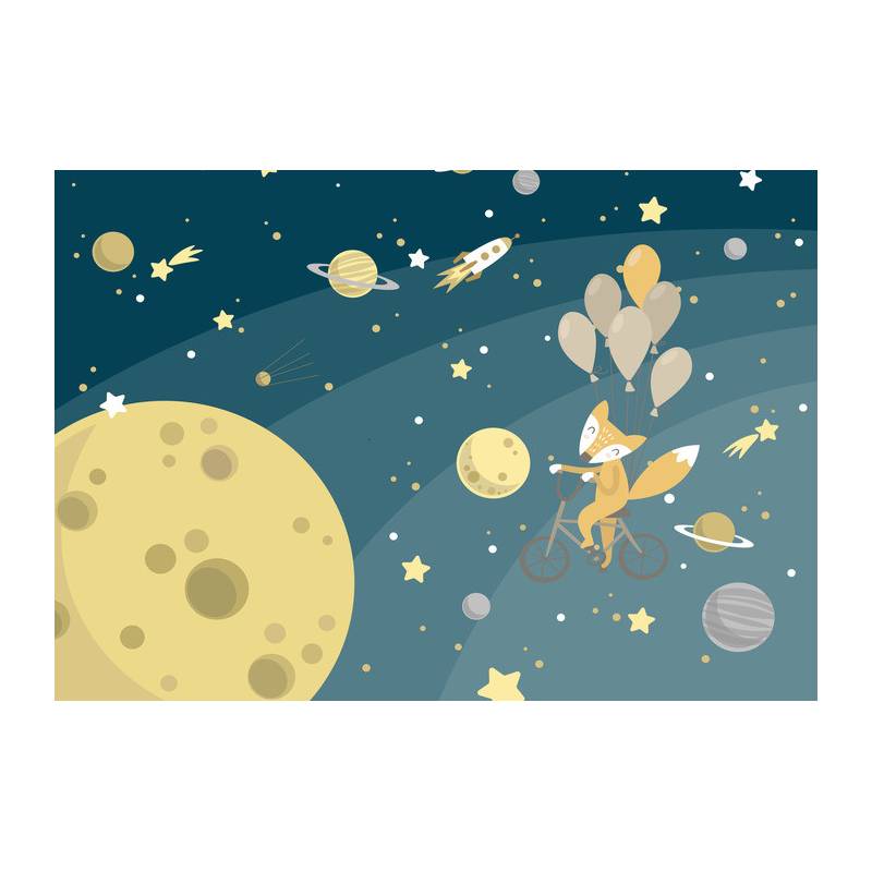 Fototapeta Kosmiczny Spacer Pana Foxa