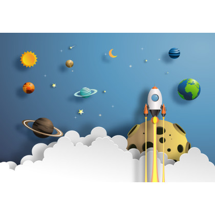 Fototapeta Seria Wycinanek Rocket Away