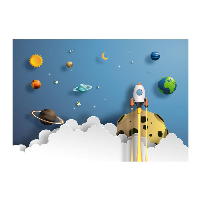 Fototapeta Seria Wycinanek Rocket Away