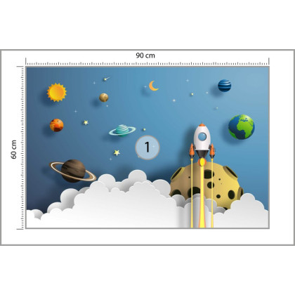 Fototapeta Seria Wycinanek Rocket Away