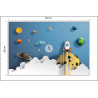 Fototapeta Seria Wycinanek Rocket Away