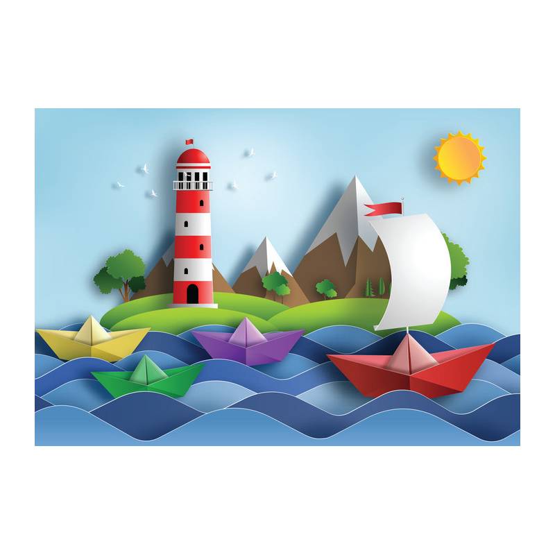 Fototapeta Seria Wycinanek „Sail Away”.