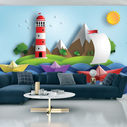 Fototapeta Seria Wycinanek „Sail Away”.