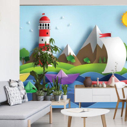 Fototapeta Seria Wycinanek „Sail Away”.
