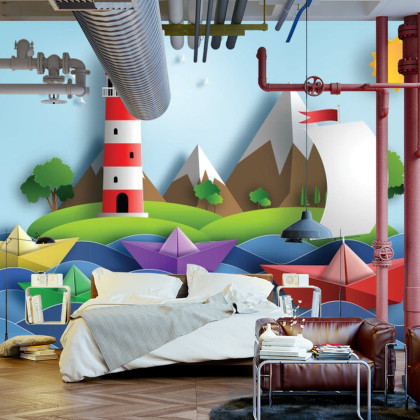 Fototapeta Seria Wycinanek „Sail Away”.