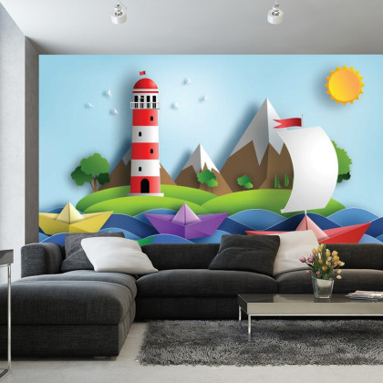 Fototapeta Seria Wycinanek „Sail Away”.
