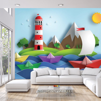 Fototapeta Seria Wycinanek „Sail Away”.