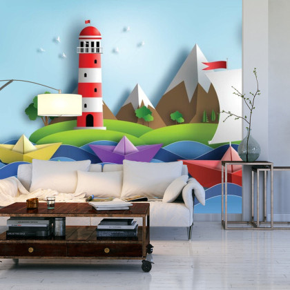 Fototapeta Seria Wycinanek „Sail Away”.