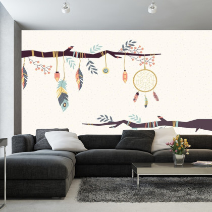 Fototapeta Gałęzie Boho