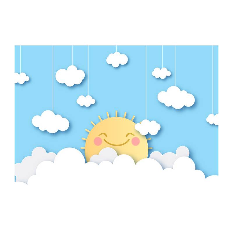 Fototapeta Seria Wycinanek Happy Sun