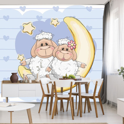 Fototapeta Przytulanki: Shaun I Sarah