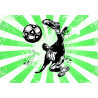 Fototapeta Gwiazdy Futbolu: Strajk!