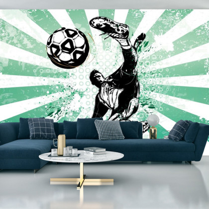 Fototapeta Gwiazdy Futbolu: Strajk!