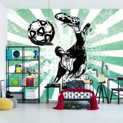 Fototapeta Gwiazdy Futbolu: Strajk!