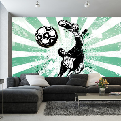 Fototapeta Gwiazdy Futbolu: Strajk!