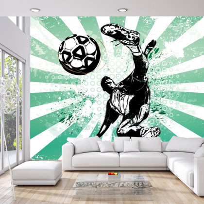 Fototapeta Gwiazdy Futbolu: Strajk!