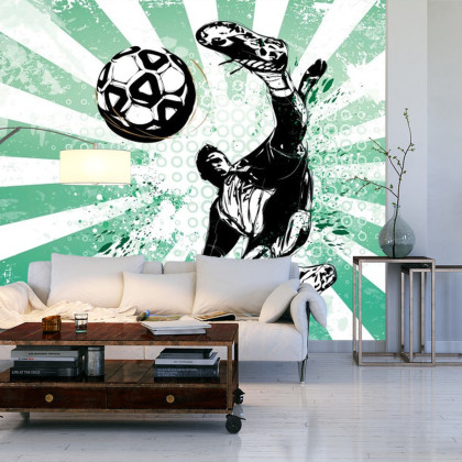 Fototapeta Gwiazdy Futbolu: Strajk!
