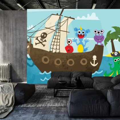 Fototapeta Piraci Monster Mayhem