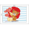 Fototapeta The Big Heart Bears: Box Of Hearts