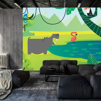 Fototapeta Przy Wodopoju