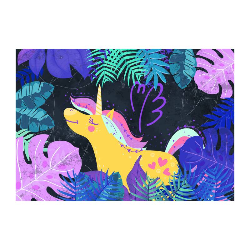 Fototapeta Ula La Unicornio Nocny Las