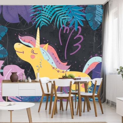 Fototapeta Ula La Unicornio Nocny Las