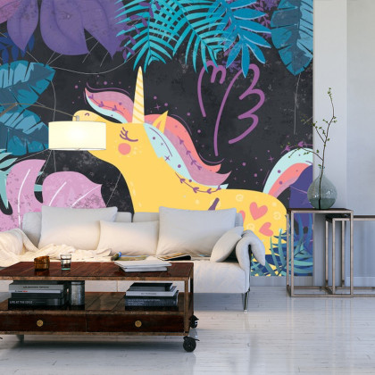 Fototapeta Ula La Unicornio Nocny Las