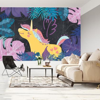 Fototapeta Ula La Unicornio Nocny Las