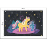 Fototapeta Ula La Unicornio Night Stars