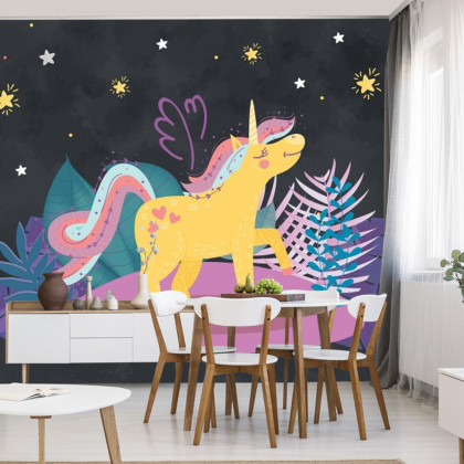 Fototapeta Ula La Unicornio Night Stars