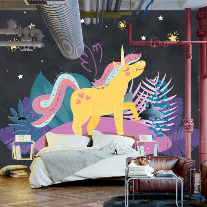 Fototapeta Ula La Unicornio Night Stars
