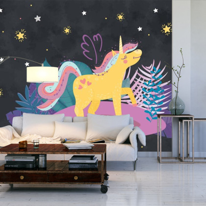 Fototapeta Ula La Unicornio Night Stars