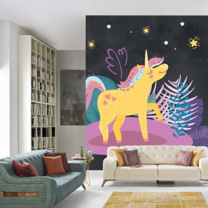 Fototapeta Ula La Unicornio Night Stars