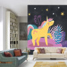 Fototapeta Ula La Unicornio Night Stars