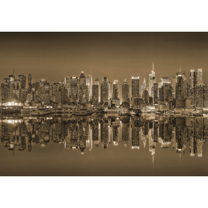 Fototapeta Refleksje Nowojorskie W Sepii