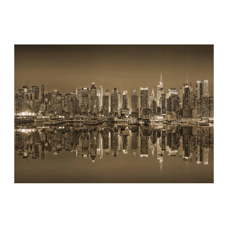 Fototapeta Refleksje Nowojorskie W Sepii