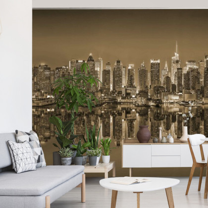Fototapeta Refleksje Nowojorskie W Sepii