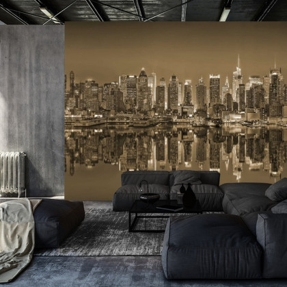 Fototapeta Refleksje Nowojorskie W Sepii