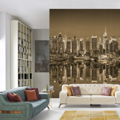 Fototapeta Refleksje Nowojorskie W Sepii