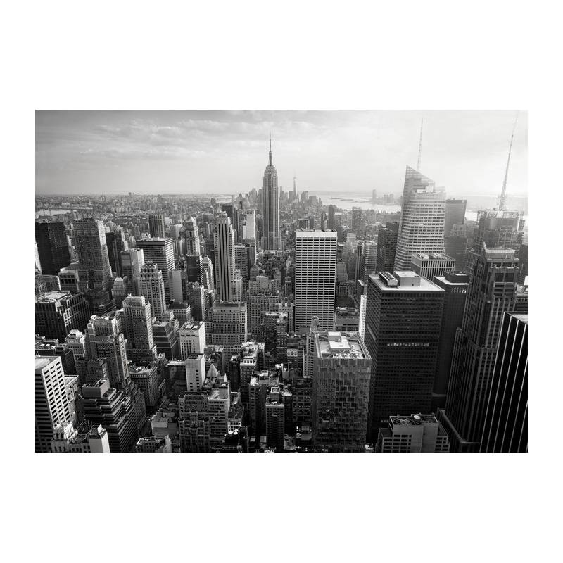 Fototapeta Empire State View W Czerni I Bieli