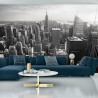 Fototapeta Empire State View W Czerni I Bieli