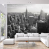 Fototapeta Empire State View W Czerni I Bieli