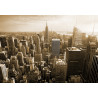 Fototapeta Empire State Widok W Sepii