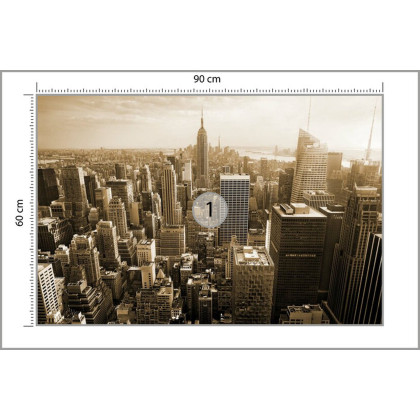 Fototapeta Empire State Widok W Sepii