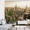 Fototapeta Empire State Widok W Sepii