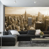 Fototapeta Empire State Widok W Sepii