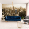 Fototapeta Empire State Widok W Sepii
