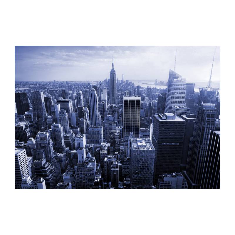 Fototapeta Empire State View W Kolorze Niebieskim