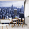 Fototapeta Empire State View W Kolorze Niebieskim